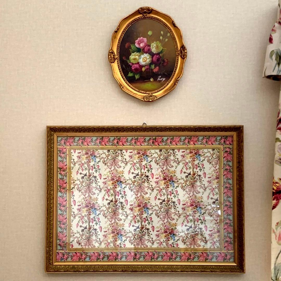 【現品限り】ヴェルサイユ宮殿　マリーアントワネットの寝室の特大額縁