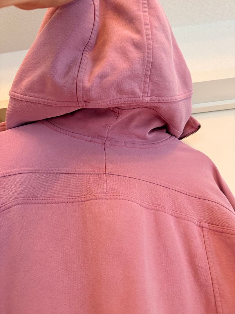 FALMARANピンク フード付きパーカー Lサイズ ユニセックス