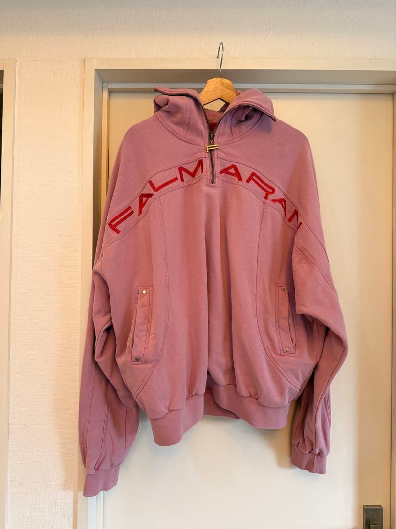 FALMARANピンク フード付きパーカー Lサイズ ユニセックス