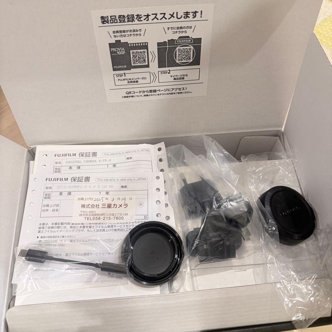 FUJIFILM X-T5 ミラーレスカメラ セット