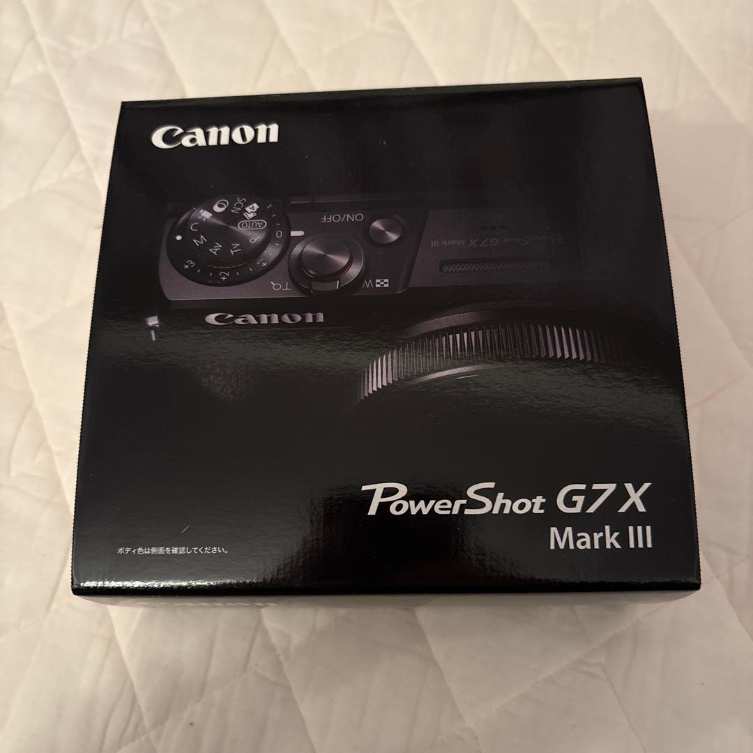 [新品] Canon PowerShot G7XMarkⅢ シルバー