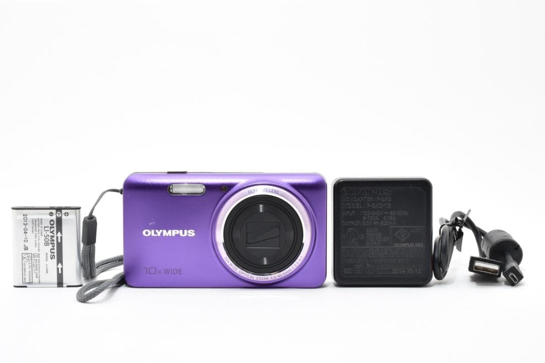 【美品】OLYMPUS VH-520 パープル　動作確認済