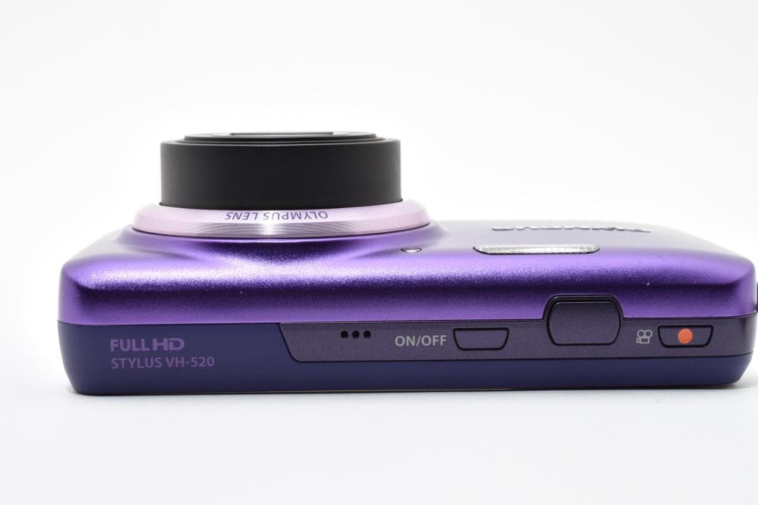 【美品】OLYMPUS VH-520 パープル　動作確認済
