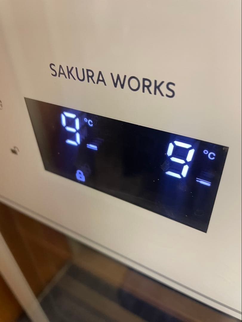 ロ*ェ様 さくら製作所◽️2022年製 SA38-W ワインセラー&日本酒セラー