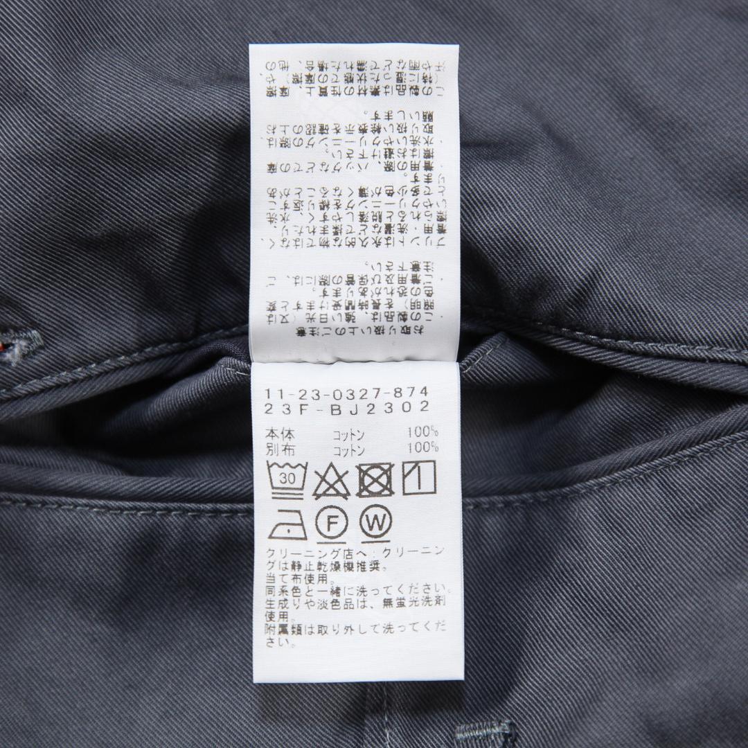 BEAMS JAPAN 23AW ニュー ビッグ チノ トラウザー M グレー