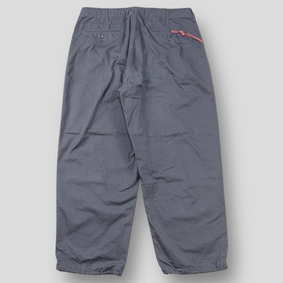 BEAMS JAPAN 23AW ニュー ビッグ チノ トラウザー M グレー