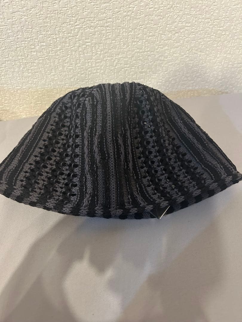 ATIiSSU ブラックニット帽 TWICE モモ着用