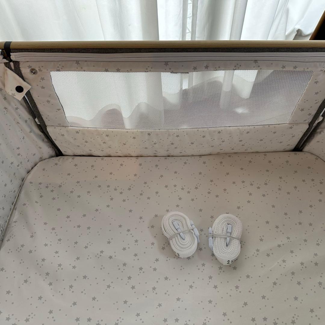 ベビーベッド　HZDMJ ゆりかご　添い寝　移動