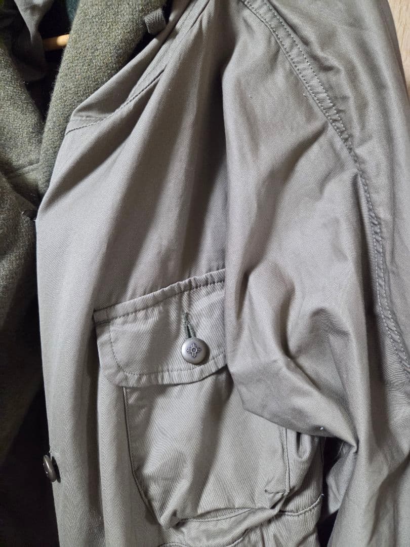 KAPITAL キャピタル　カツラギ起毛　リングコート グリーン　1 S