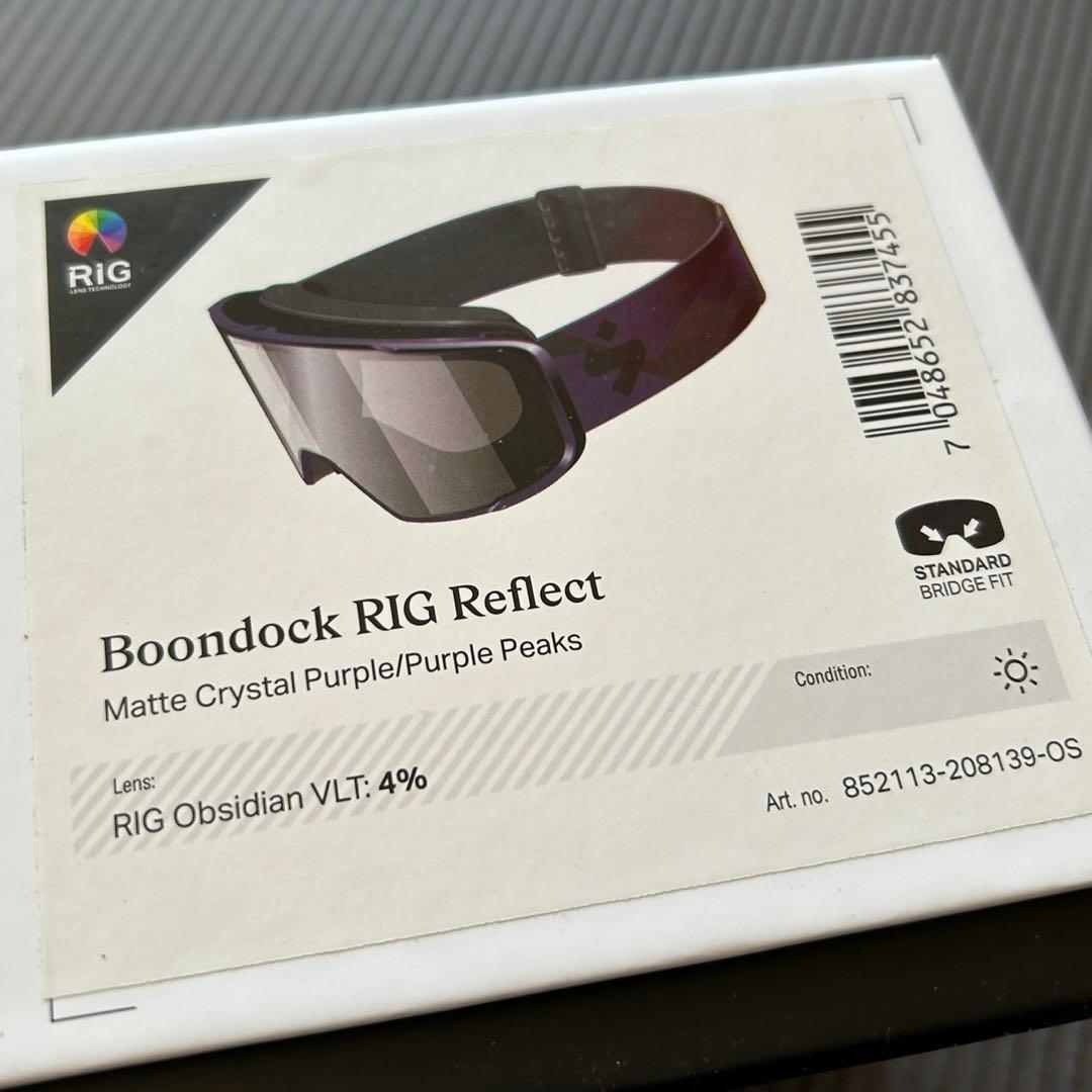 O*e様 【限定モデル】BOONDOCK RIG REFLECT ゴーグル