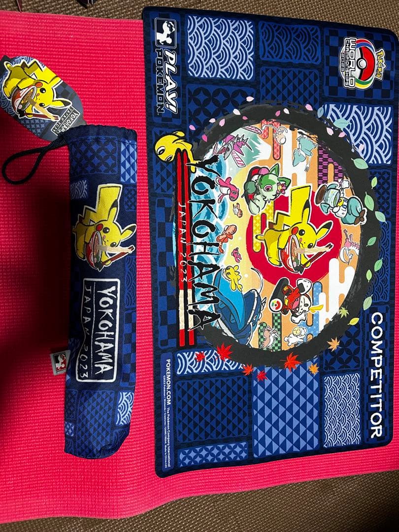 【選手限定】 WCS 2023 プレイマット 横浜 新品未使用 最安値