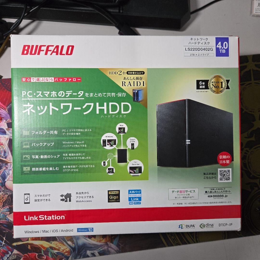 バッファロー ネットワーク 4TB LS220D0402G