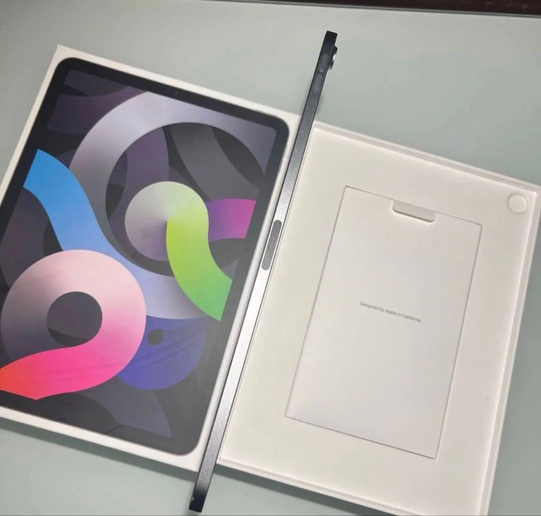 ［最終値下げ］iPad Air4 第4世代　64GB 割れなし　最大容量99%