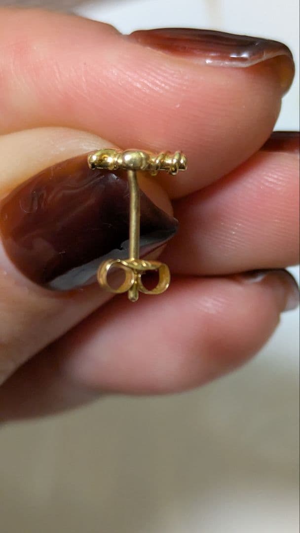 k18片方ピアス3点　値下げしました〜最終金額ですm(_ _)m