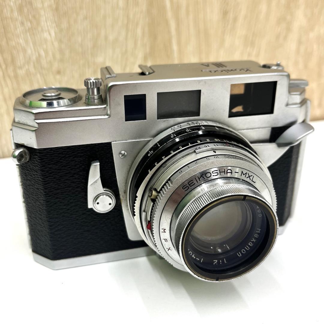 ★KONICA コニカ ⅢA 1:2 48mm レンジファインダーカメラ 現状品