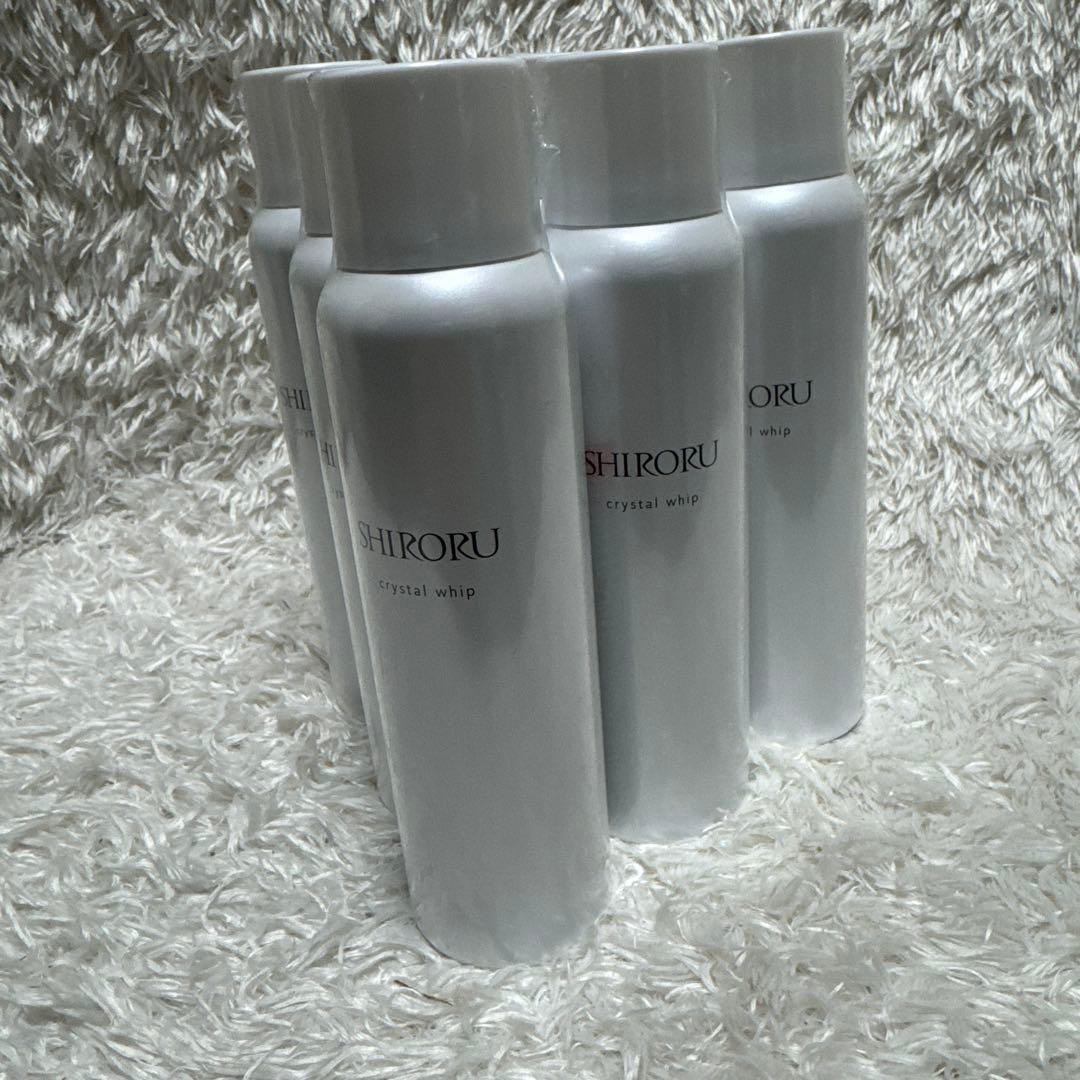 新品未開封 SHIRORU クリスタルホイップ 120g×6本炭酸