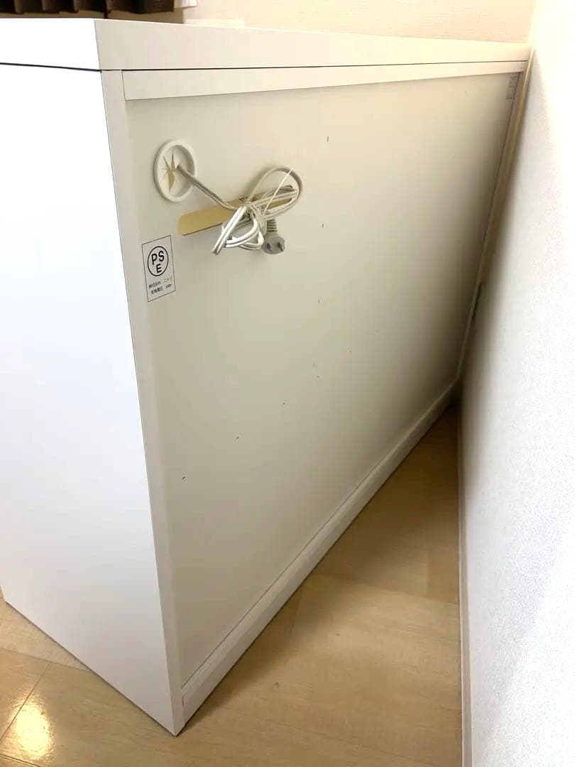 ニトリ　キッチンカウンターアルミナ2 120CTホワイト