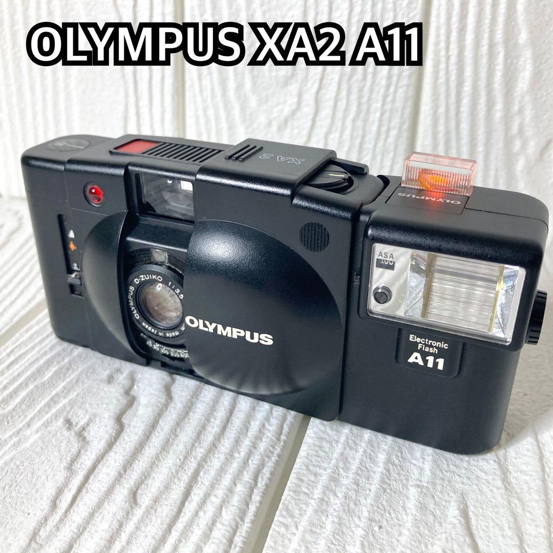 OLYMPUS フィルムカメラ XA2 A11 黒