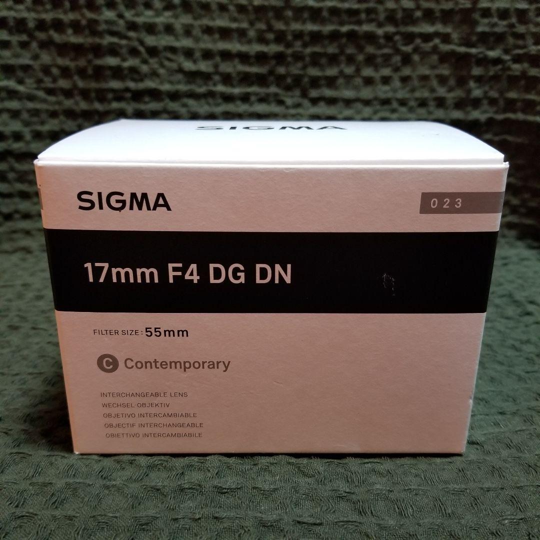 シグマ 17mm F4 DG DN Contemporary