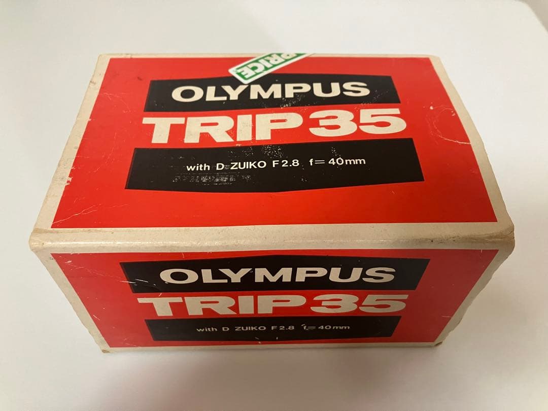 OLYMPUS TRIP 35 赤ベロ露出計絞り羽根巻き上げシャッターOK
