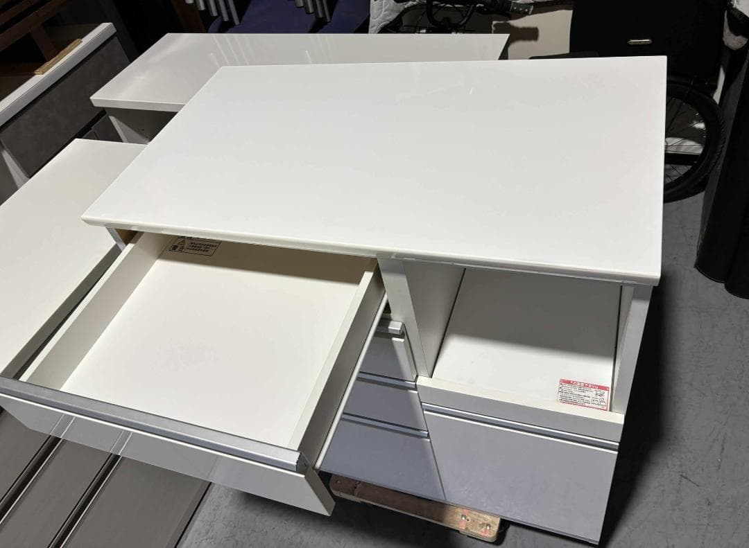 ちゃびたん NITORI キッチンカウンターキッチンキャビネット幅90cm