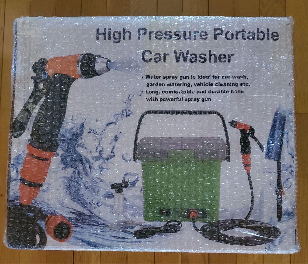 DC12V 高圧洗浄機　タンク式