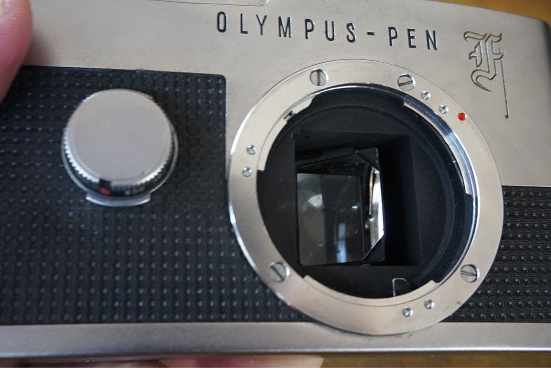 ペンF＋50-90ズーム＋メーター、シュー