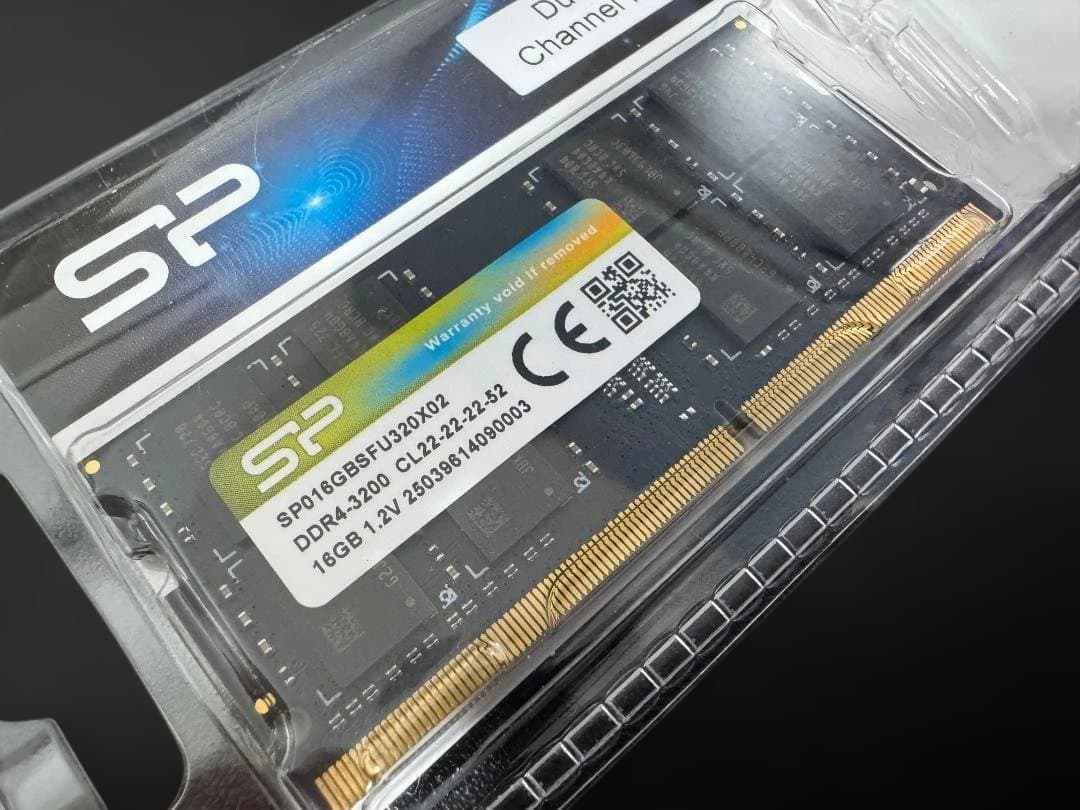 SP DDR4 16GB 3200MHz メモリー