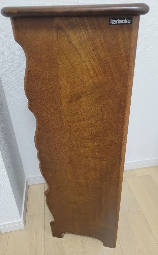 karimoku カリモク スリッパラック 5段