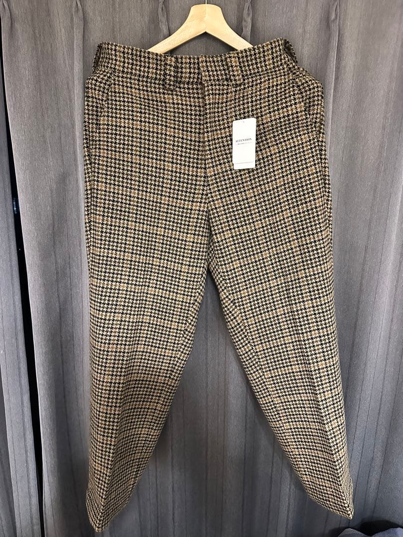 【JOURNAL STANDARD 】カラーネップ ツイード ワイドスラックス