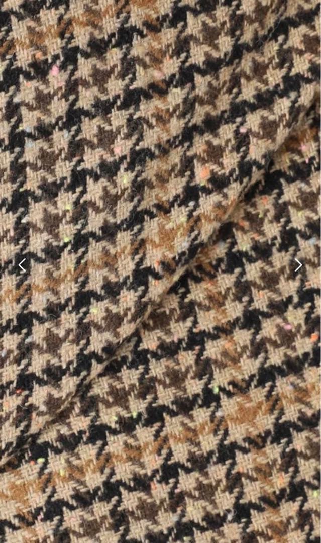 【JOURNAL STANDARD 】カラーネップ ツイード ワイドスラックス