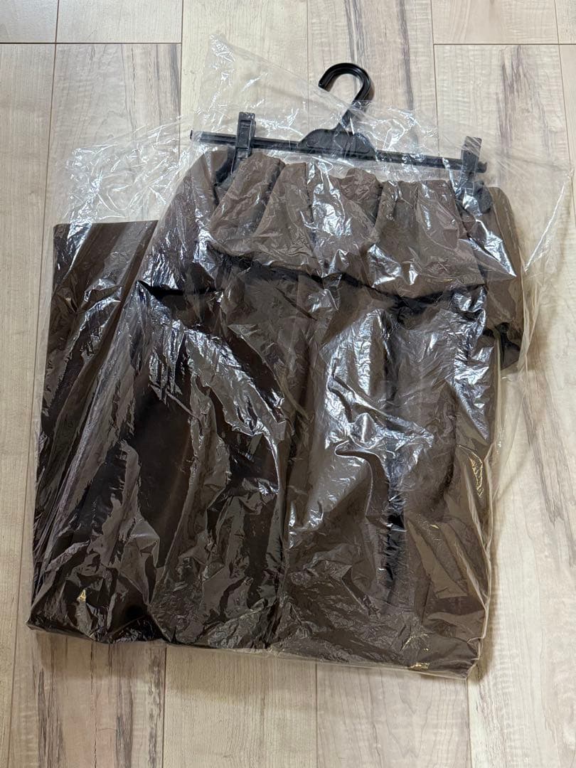 machatt ペプラムパンツ（ブラウン）