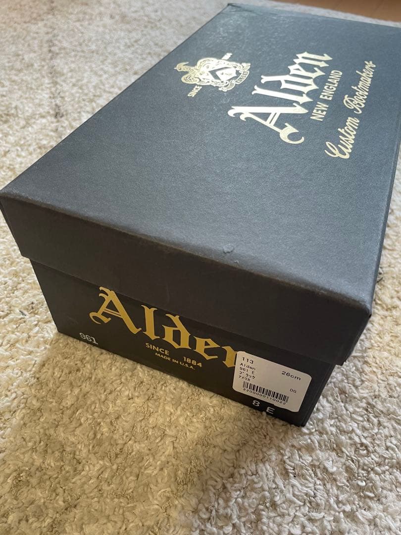 あーりーAlden オールデン 961 アバディーンラスト 8E カーフ