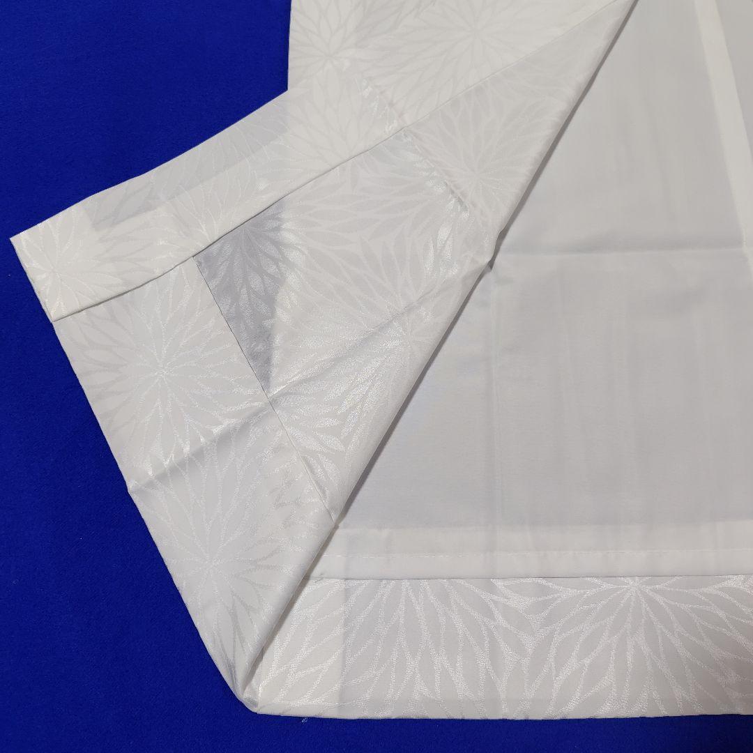 長襦袢　洗える長襦袢　プレタ長襦袢　半衿付　シルック　菊文　礼装　冠婚葬祭　新品