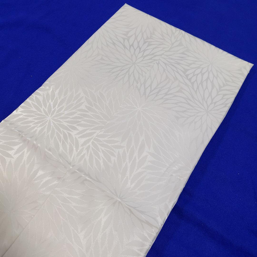 長襦袢　洗える長襦袢　プレタ長襦袢　半衿付　シルック　菊文　礼装　冠婚葬祭　新品