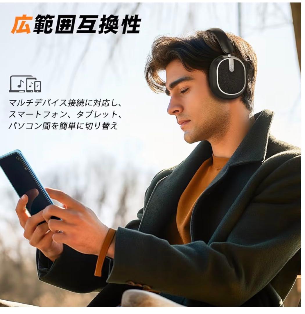 【新品、未使用】ワイヤレスヘッドホン