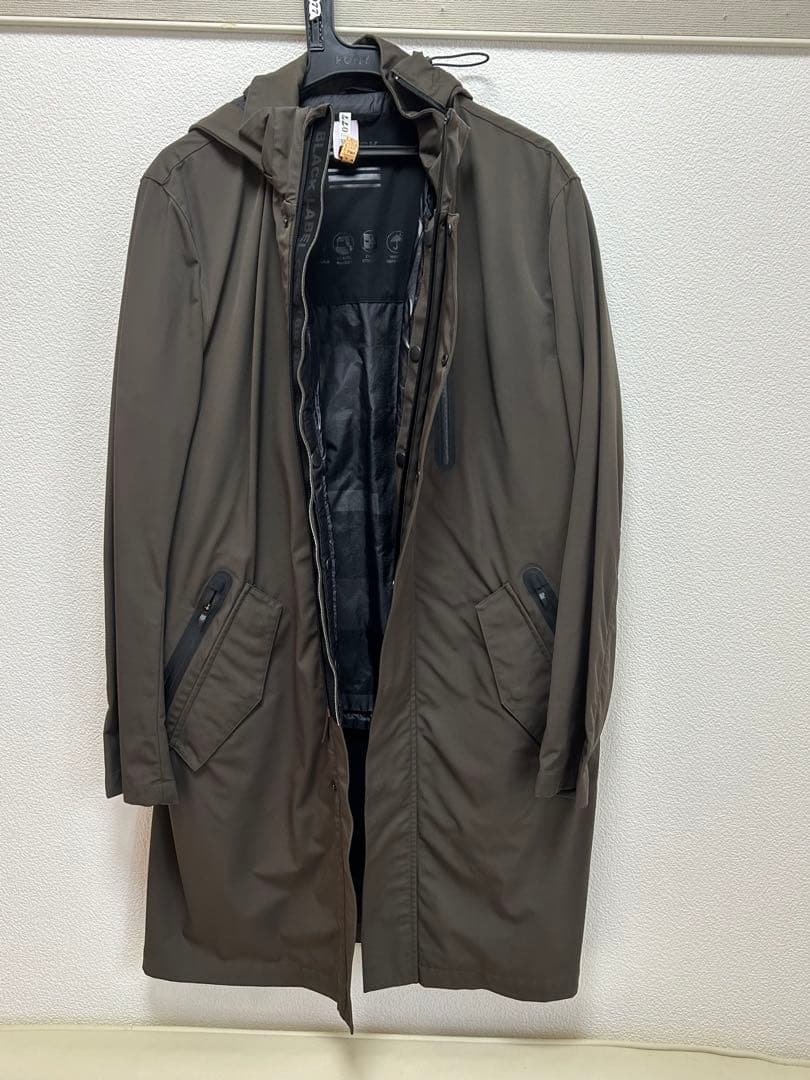 【定価10万円】BURBERRY BLACK LABEL フード付コート
