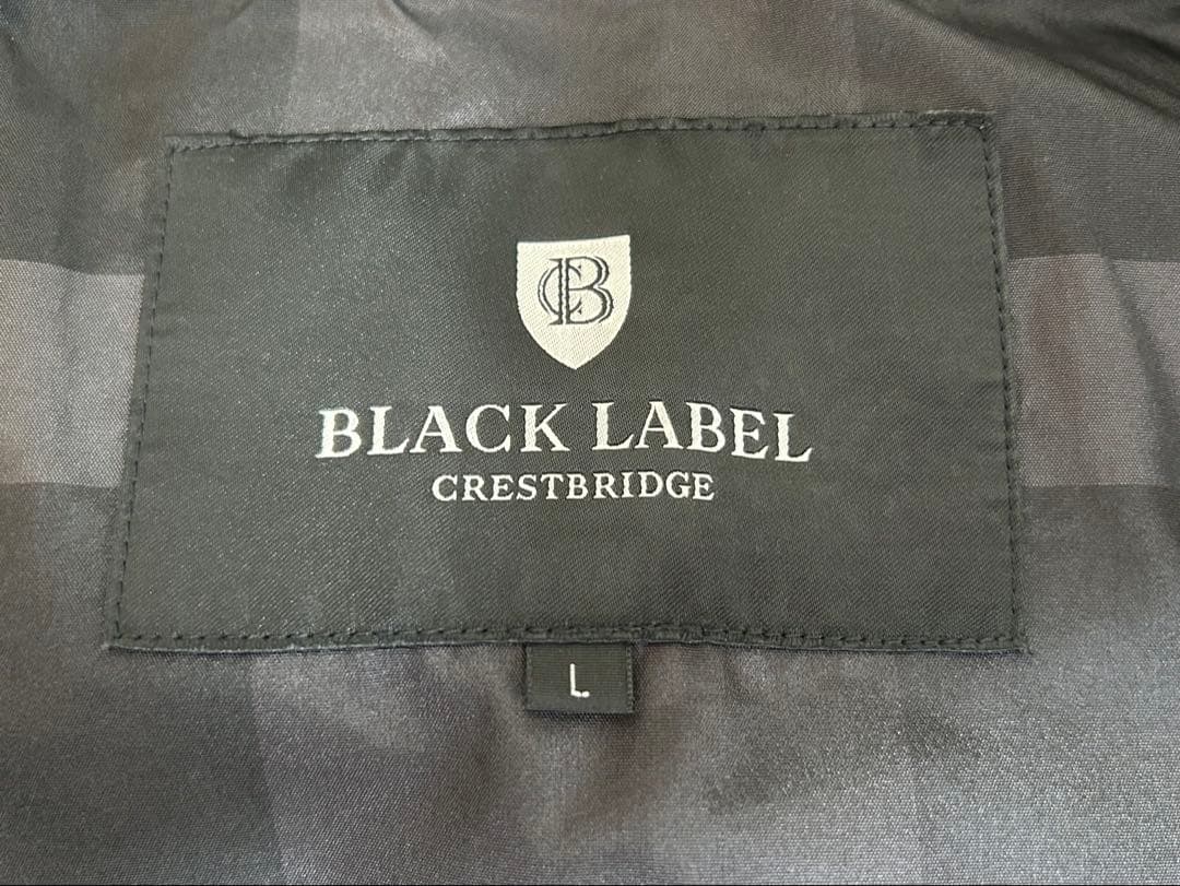 【定価10万円】BURBERRY BLACK LABEL フード付コート