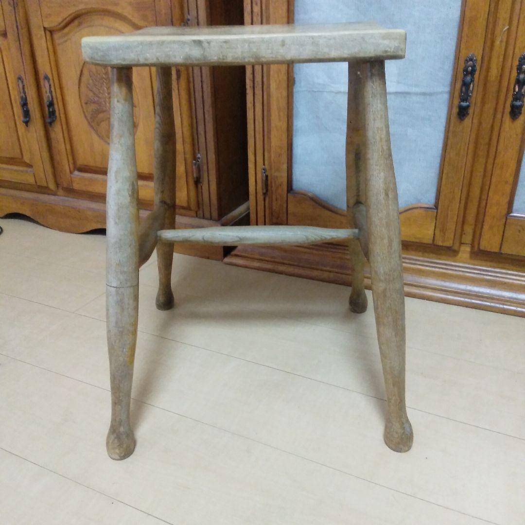 フランスアンティーク　スツール　チェア　椅子　蚤の市