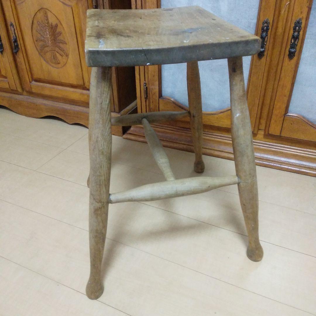 フランスアンティーク　スツール　チェア　椅子　蚤の市