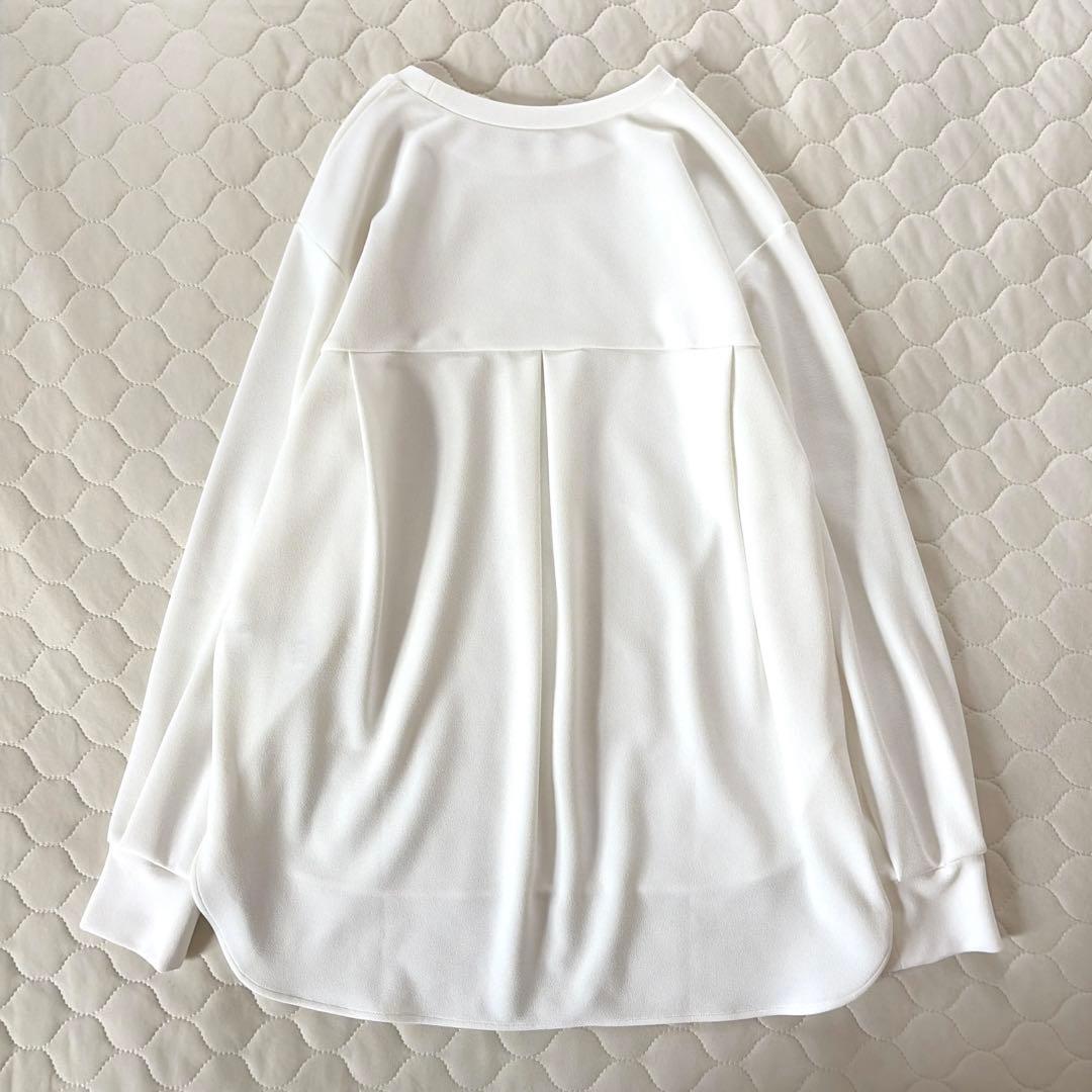 【美品】BEARDSLEY Tブラウス　サイズ0 ホワイト