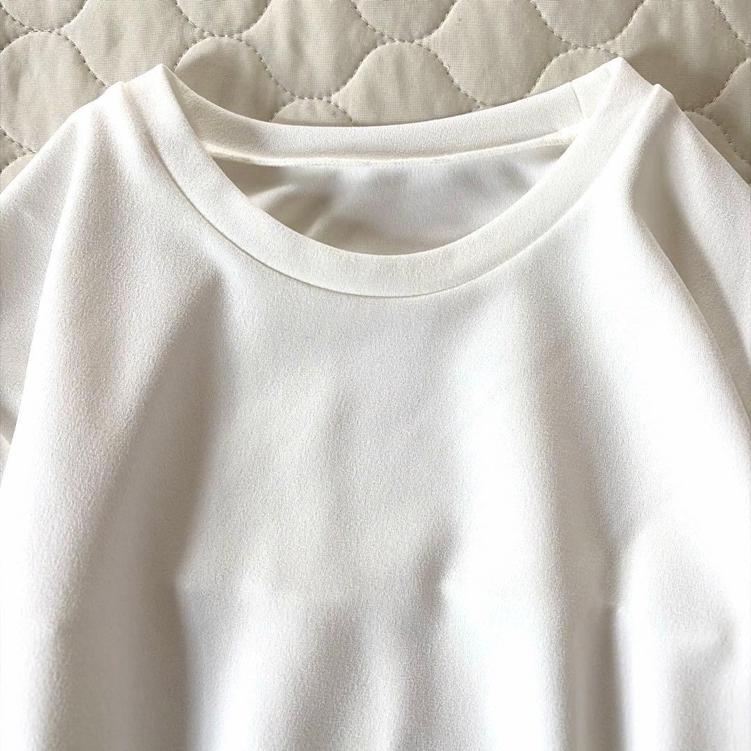 【美品】BEARDSLEY Tブラウス　サイズ0 ホワイト