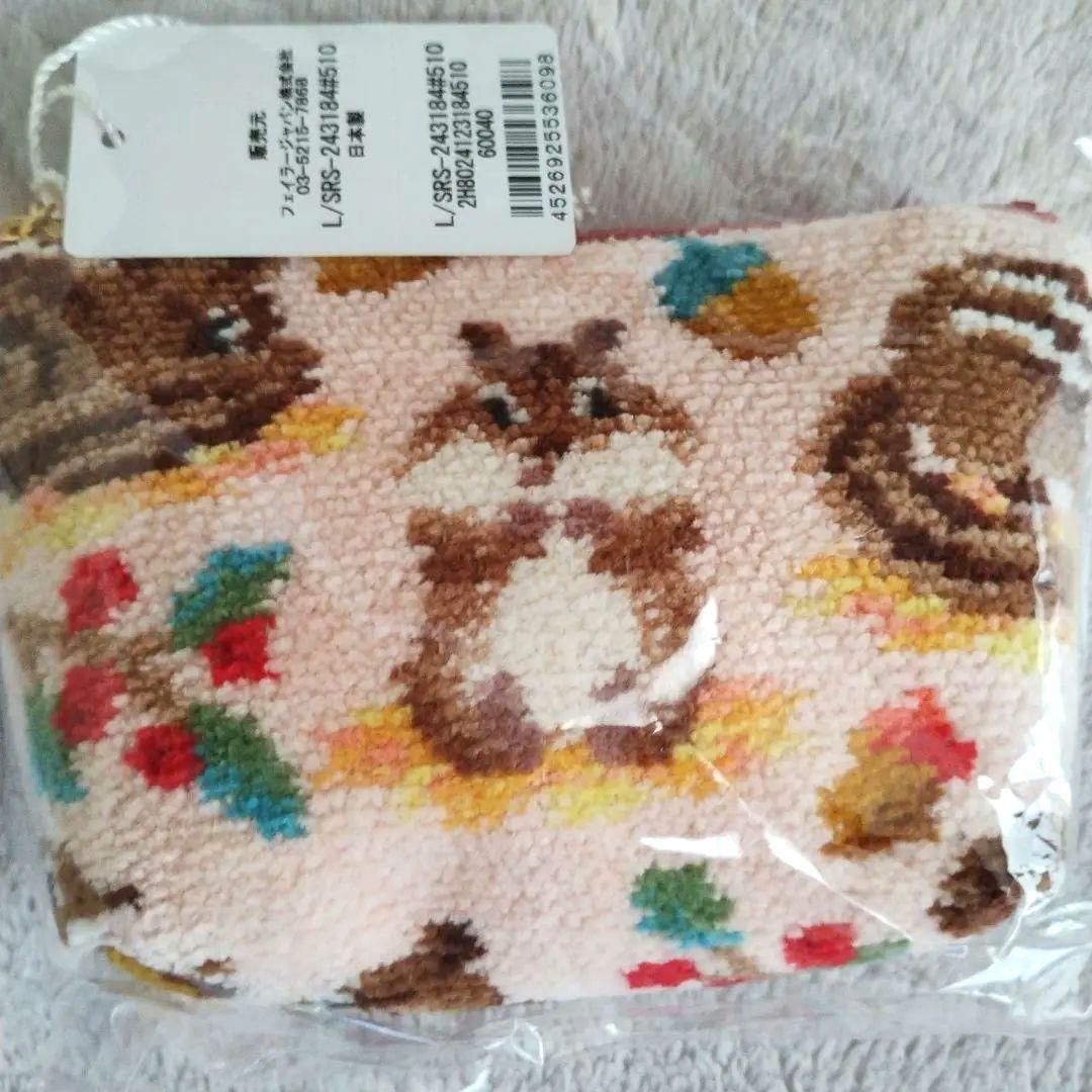 フェイラー ハンカチ・ポーチセット　シマシマリス