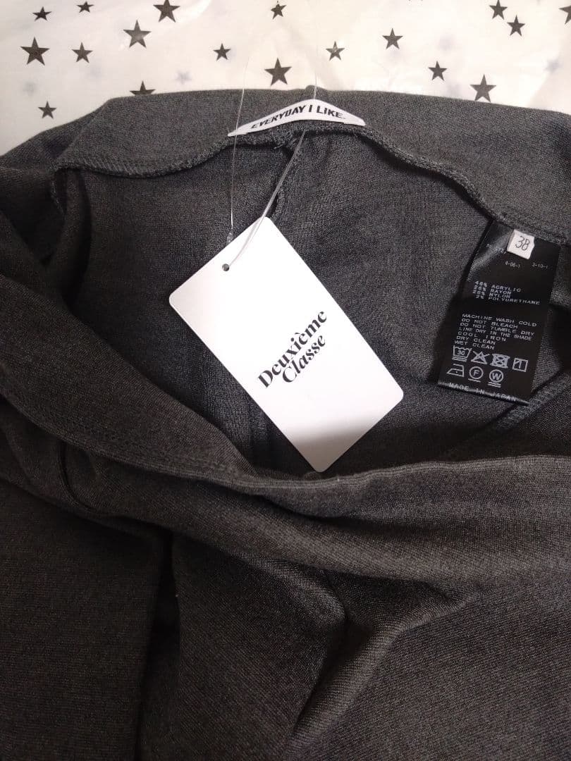 ドゥーズィエムクラス Warm Zip レギンスパンツ　38