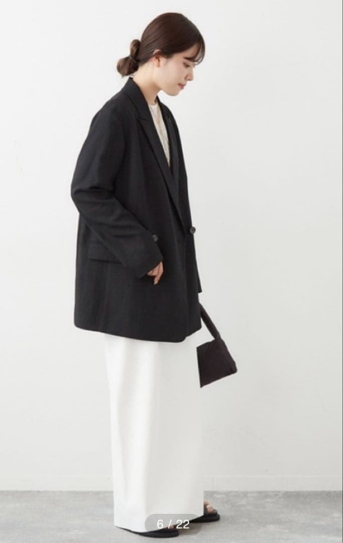 plage【R’IAM】 AIR ジャケット ブラック 36