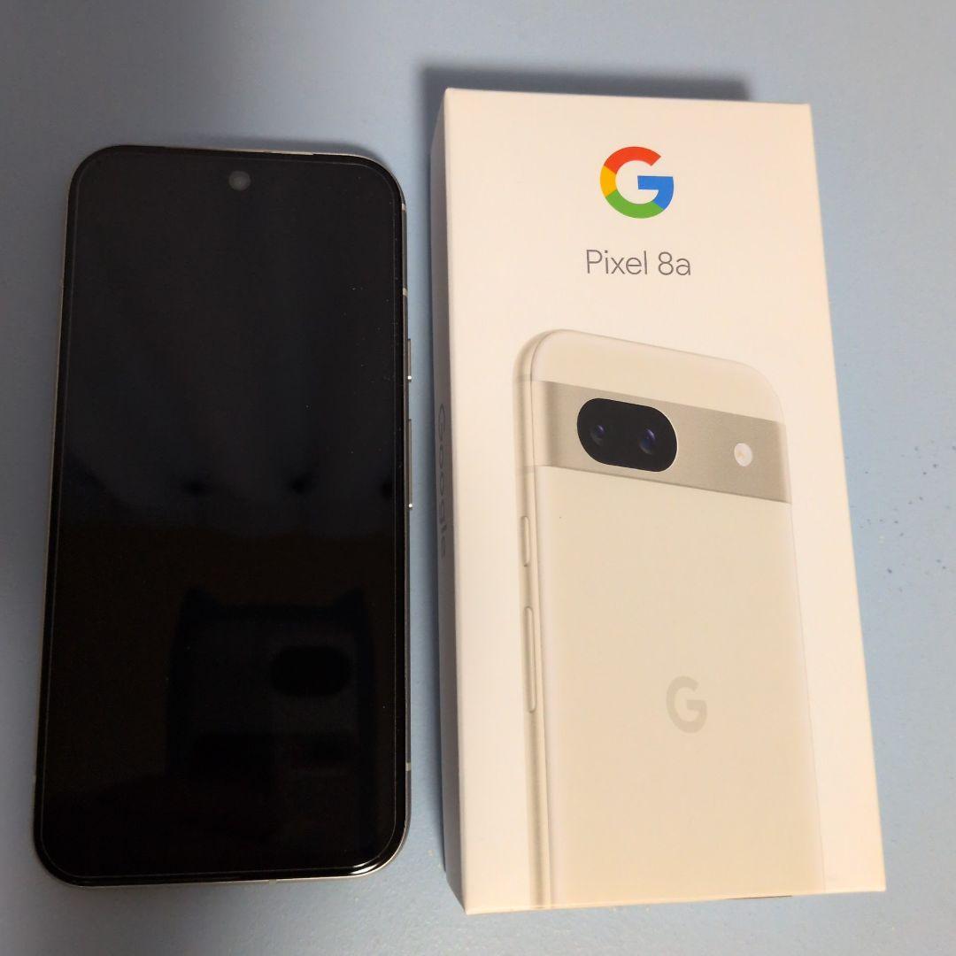 美品 Google Pixel 8a ポーセリン おまけ付き