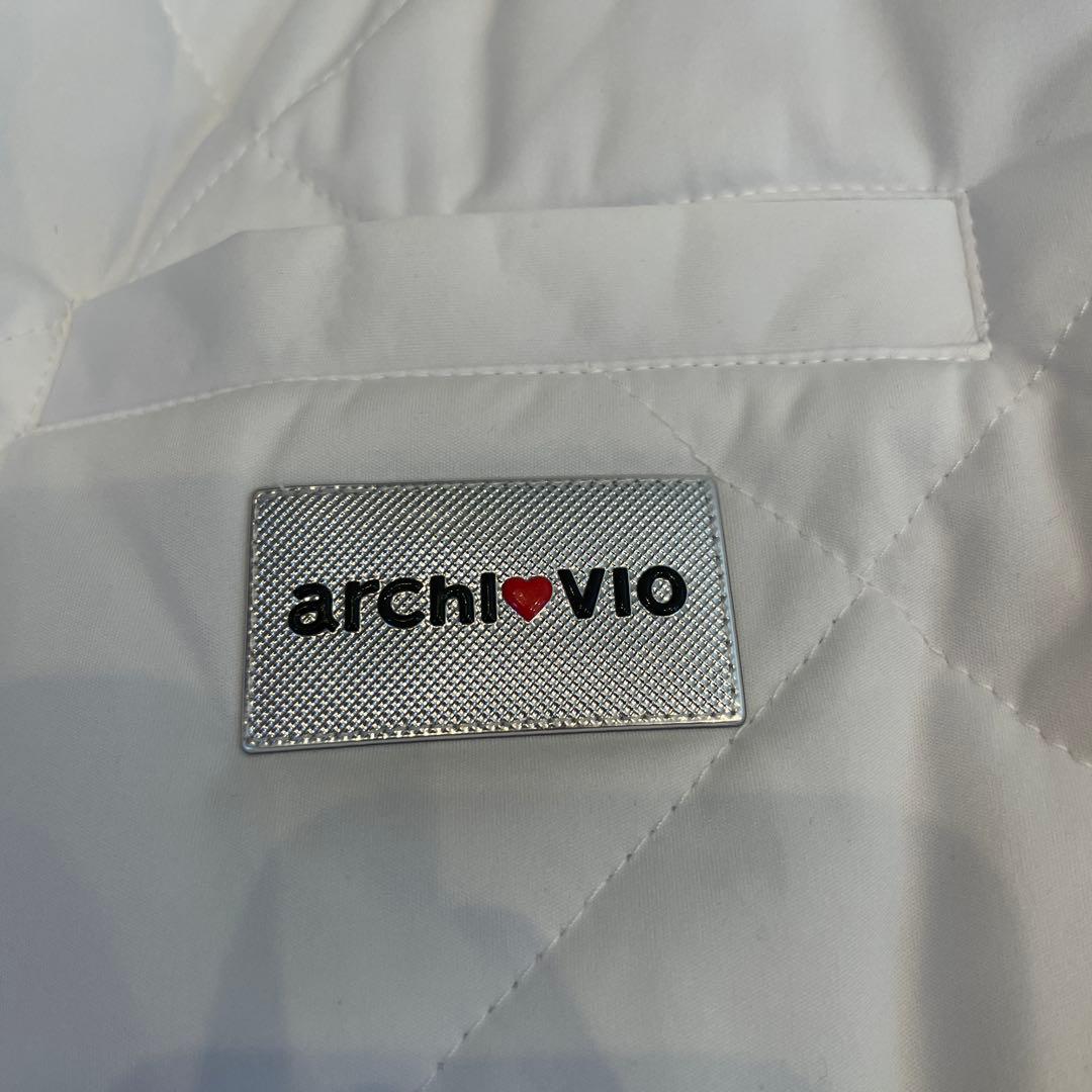 こすさま専用アルチビオ　ワンピース　中綿ベスト　白　サイズ38