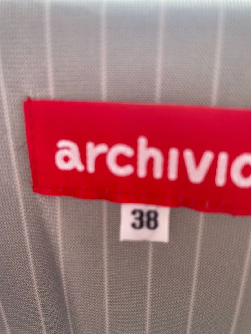 こすさま専用アルチビオ　ワンピース　中綿ベスト　白　サイズ38