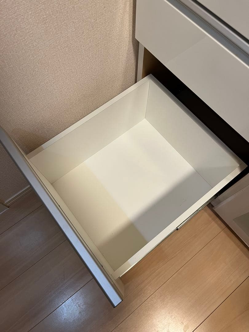 ［NITORIニトリ］食器棚キッチンボードレンジ台ホワイト