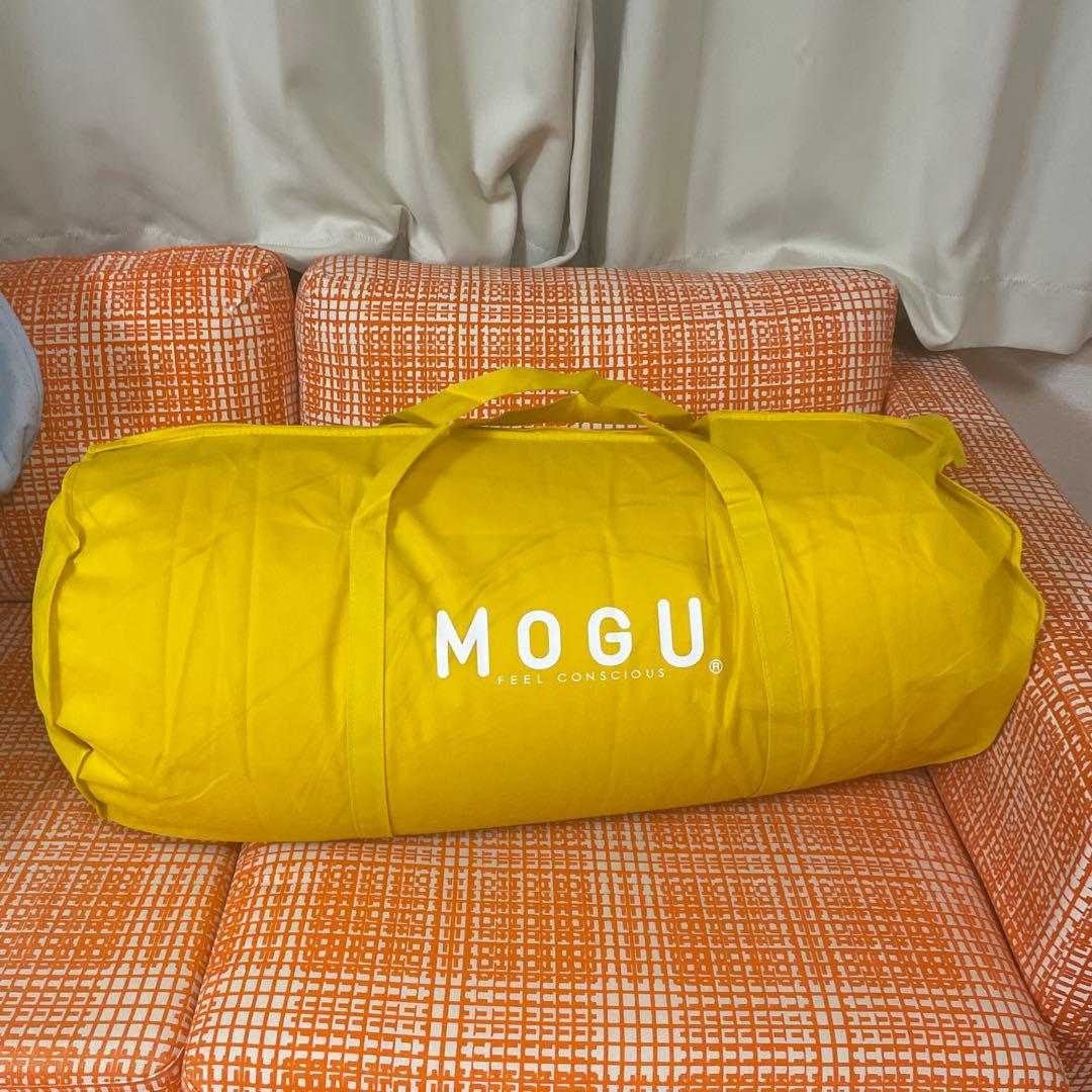 未使用品・ＭＯＧＵモグ 雲にのる夢枕（本体・カバーセット） スパイスイエロー
